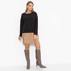 Платье Искушение красотой (стильная). Состав: 60% полиэстер, 37% вискоза, 3% спандекс