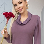Платье Императрица (фиалка). Состав: 95% п/э, 5% спандекс