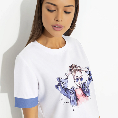 Футболка Только комплименты (girl) 
