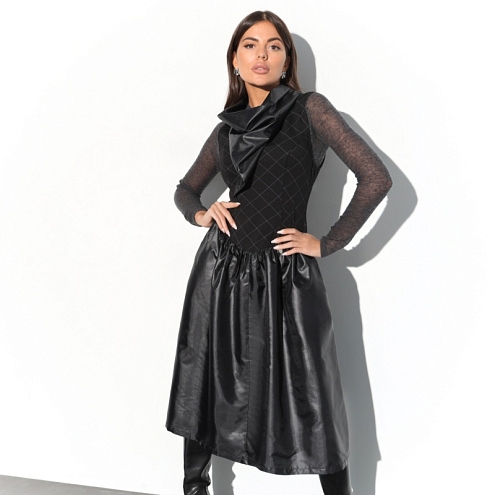 Сарафан Элегантное очарование (black) 