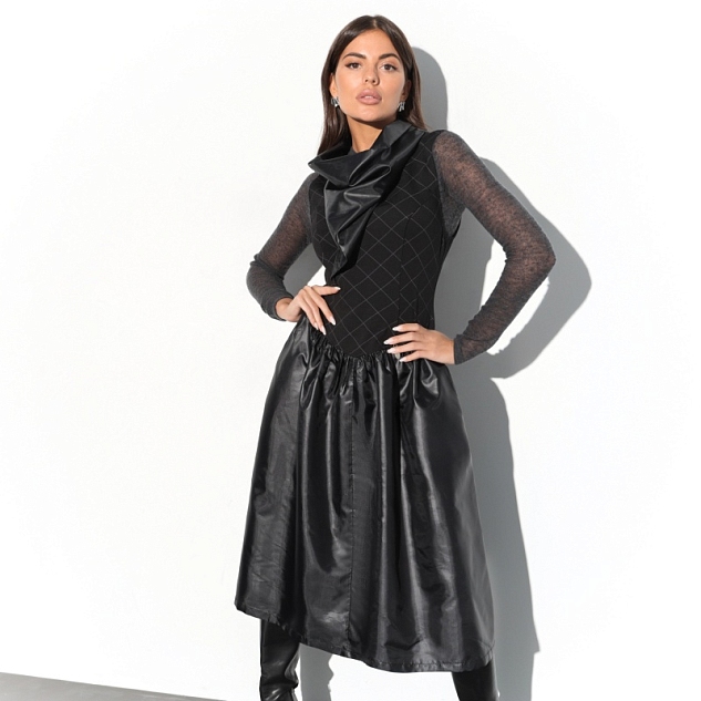 Сарафан Элегантное очарование (black) 