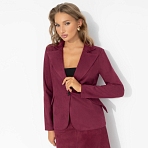 Жакет Шоу-показ (бордовый). Состав: 95% п/э, 5% спандекс