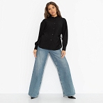 Невозможно оторваться (черная). Состав: 38% лен, 30% вискоза, 30% п/э, 2% спандекс