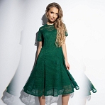 Платье Кружева и драмы. Состав: 95% п/э, 5% спандекс