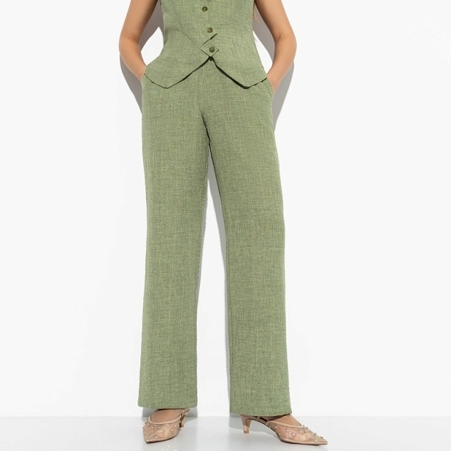 Брюки Изящной походкой (green) 