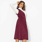 Сарафан Селфи-мания (бордо). Состав: 95% п/э, 5% спандекс