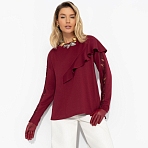 Туника в трендовом цвете Вам письмо (бордовая)