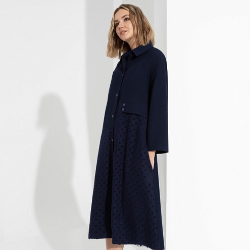 Платье Ночной каприз (dark blue). Состав: 95% п/э, 5% спандекс