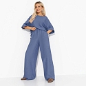 Брючный костюм свободной посадки Энергия цвета (blue, 2 в 1)