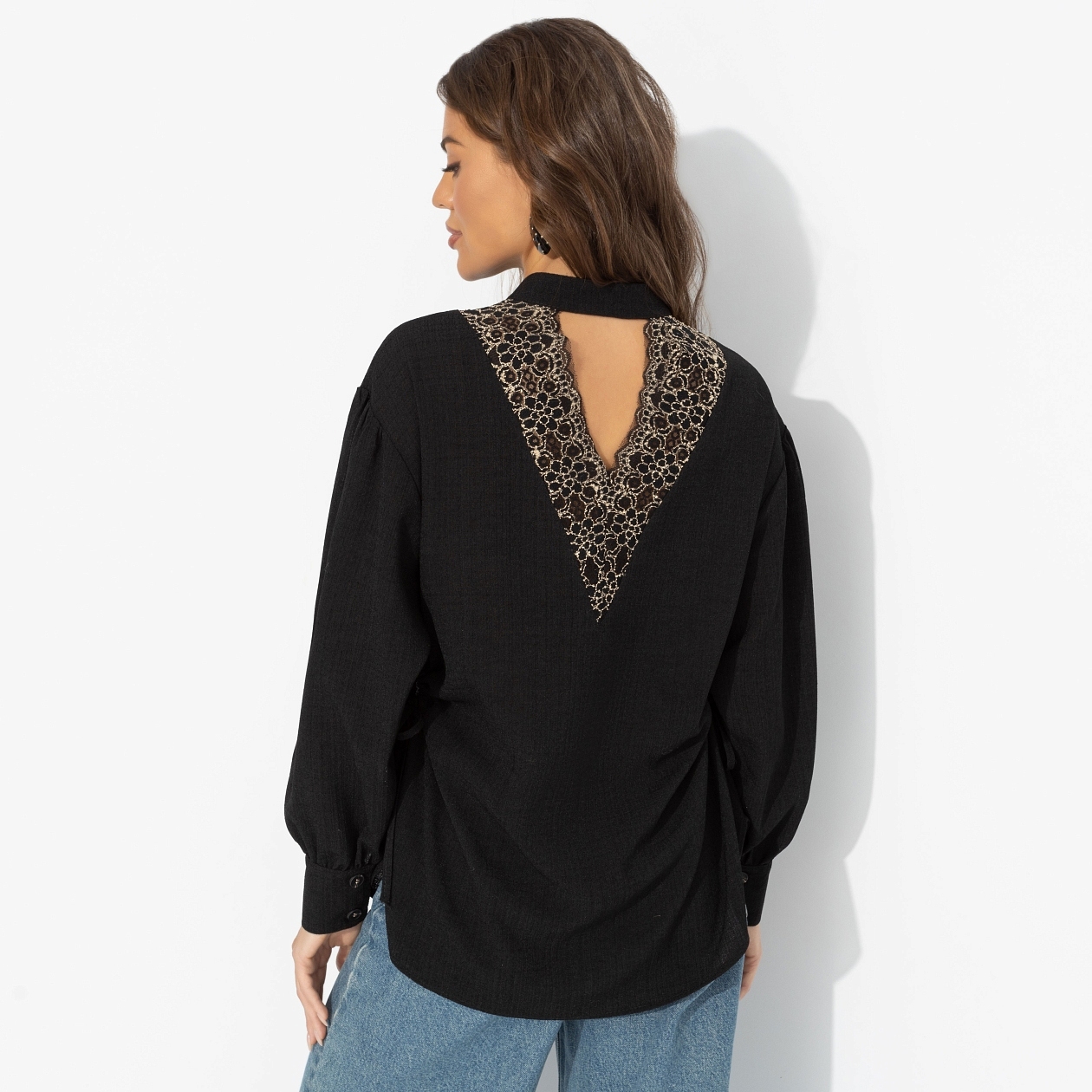 Невозможно оторваться (черная). Состав: 38% лен, 30% вискоза, 30% п/э, 2% спандекс