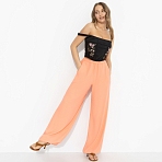 Брюки, которые не мнутся Стой, смотри (теплый коралл)