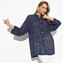 Блуза Эксперт привлекательности (blue fashion). Состав: 95% п/э, 5% спандекс