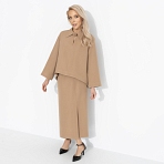 Комплект с юбкой Легкость эмоций (2 в 1, утренний кофе). Состав: 95% п/э, 5% эластан