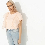 Блуза Лёгкое головокружение. Состав: 72% п/э, 22% вискоза, 6% спандекс