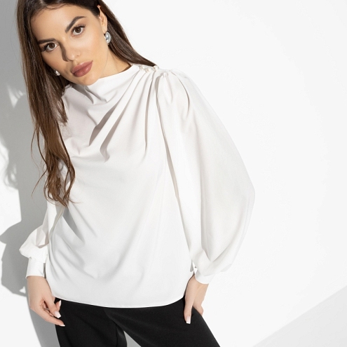 Блуза Модный флирт (chic white) 