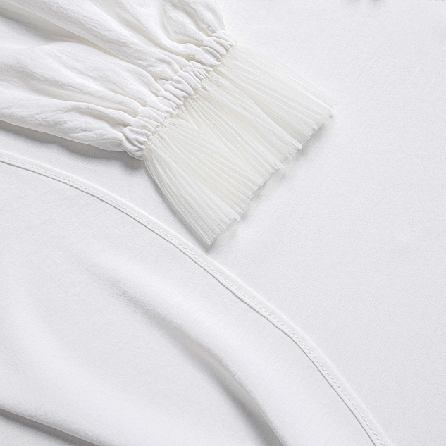 Блуза Мелодия сердца (белая) 