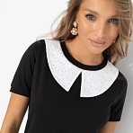 Футболка Ближе к себе. Состав: 65% п/э, 30% вискоза, 5% стрейч