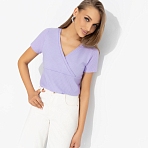 Футболка в рубчик Женственность без границ