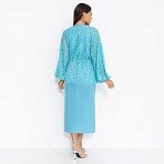 Двойка Цвет нежности (turquoise, 2 в 1). Состав: 65% п/э, 30% вискоза, 5% эластан
