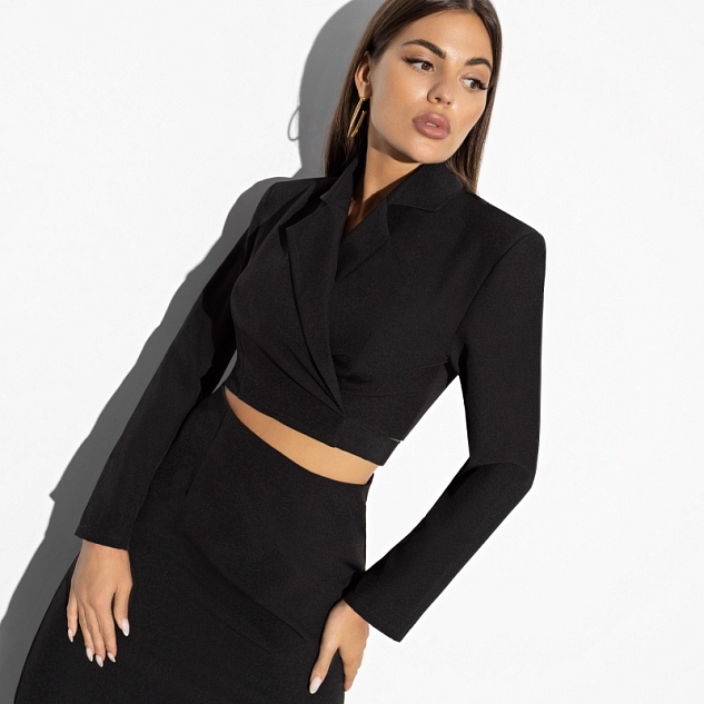 Жакет Стильная сенсация (black) 