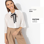 Блуза Работаю красиво (white). Состав: 100% п/э