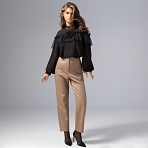 Блуза Мелодия сердца (ночь). Состав: 98% п/э, 2% спандекс