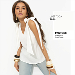 Ты мой идеал (белый). Купить женский Топ оптом от производителя.