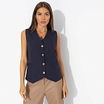 Жилет из костюмной ткани Залог успеха