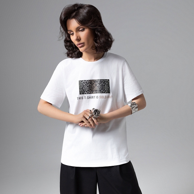 Футболка Модная перезагрузка (белая) 