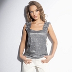 Зажигаю на вечеринке (блистание). Купить женский Топ оптом от производителя.