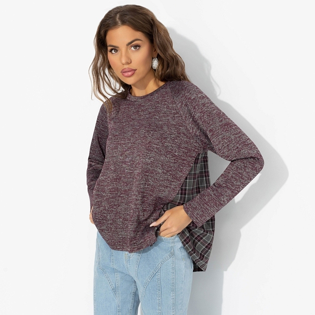 Лонгслив Модный эквивалент (преппи) 