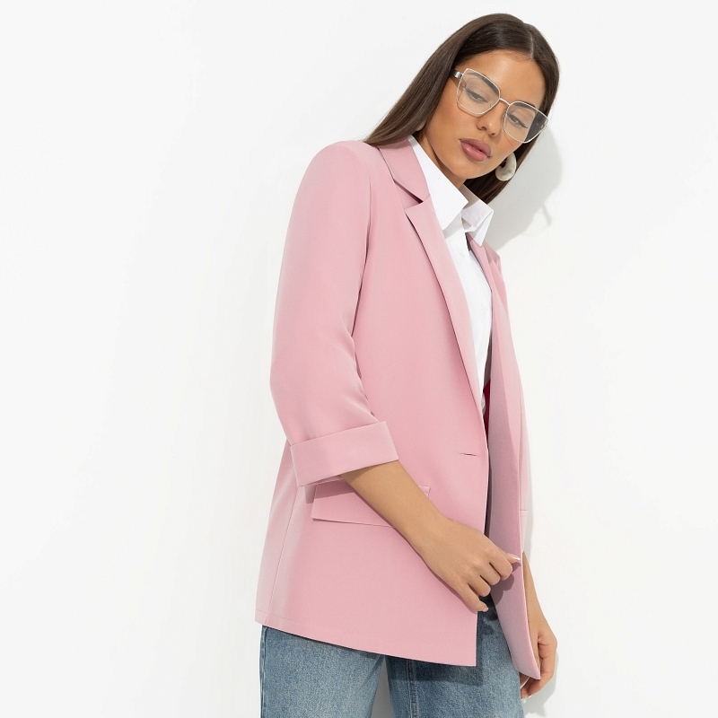Жакет Всемирное признание (pink). Состав: 95% полиэстер, 5% эластан