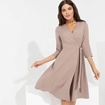 Платье Несбыточное желание (beige). Состав: 95% п/э, 5% эластан