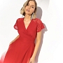 Платье В образе мечты (imperial red). Состав: 95% п/э, 5% спандекс