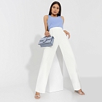 Брюки с защипами Модный экстаз (milk)