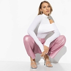 Водолазка Познакомимся поближе. Состав: 65% п/э, 30% вискоза, 5% спандекс