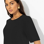 Платье Виртуальные будни (классика). Состав: 60% п/э, 37% вискоза, 3% спандекс