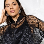 Бомбер Эпичный шик (black). Состав: 95% п/а, 5% спандекс