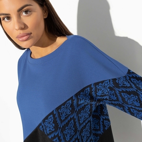 Туника Геометрия стиля (blue fashion) 