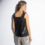 Зажигаю на вечеринке (сверкание). Купить женский Топ оптом от производителя.