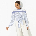 Свитшот комбинированный Всплеск эмоций (blue)