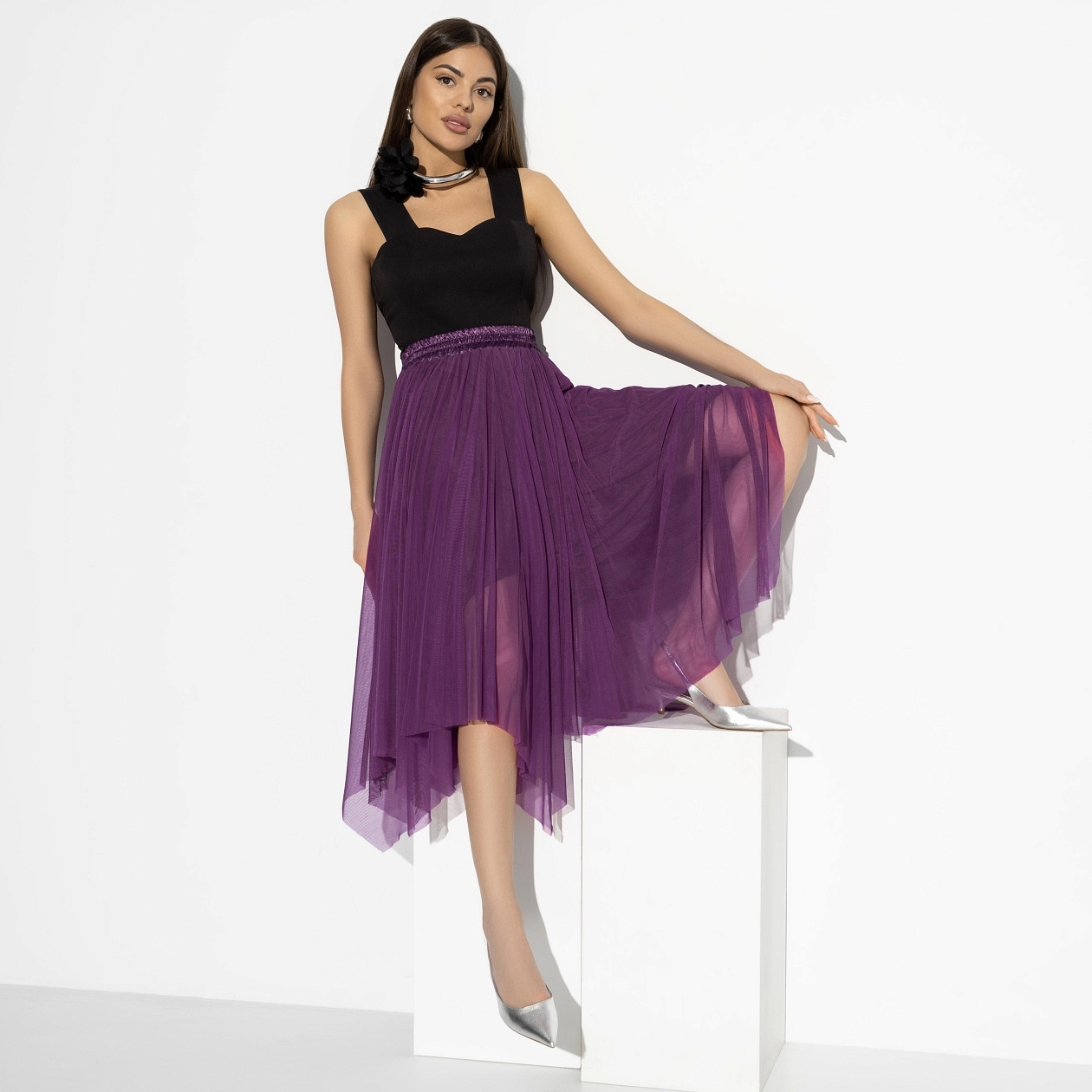 Экстремально прекрасна (violet, нью). Купить женский Юбка оптом от производителя.