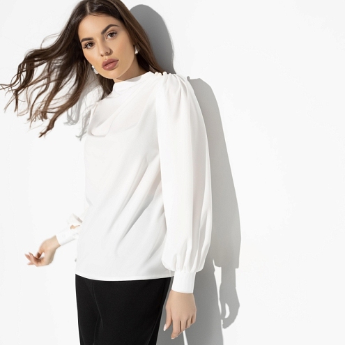 Блуза Модный флирт (chic white) 
