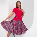 Костюм с юбкой Жемчужина дизайна (2 в 1, шарм). Состав: 95% п/э, 5% эластан