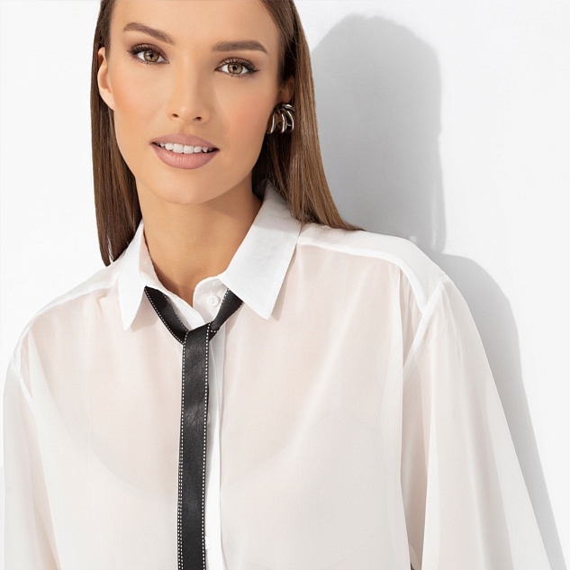 Блуза Работаю красиво (white) 