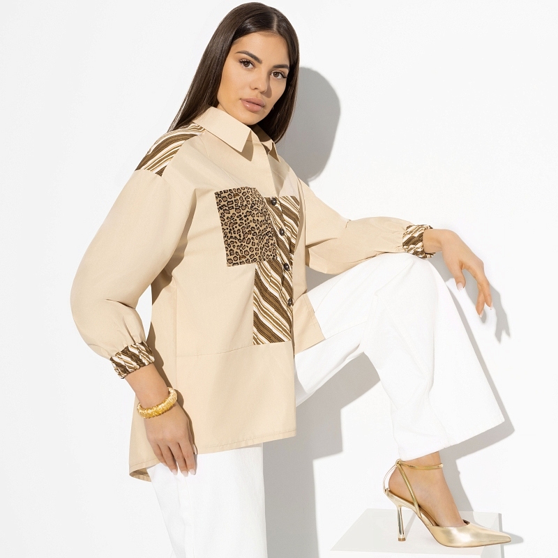 Оригинальное чудо (star beige). Состав: 50% хлопок, 50% полиэстер