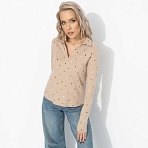 Поло Волна успеха (латте). Состав: 97% хлопок, 3% лайкра