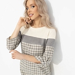 Платье Влюблена в себя. Состав: 65% п/э, 30% вискоза, 5% спандекс