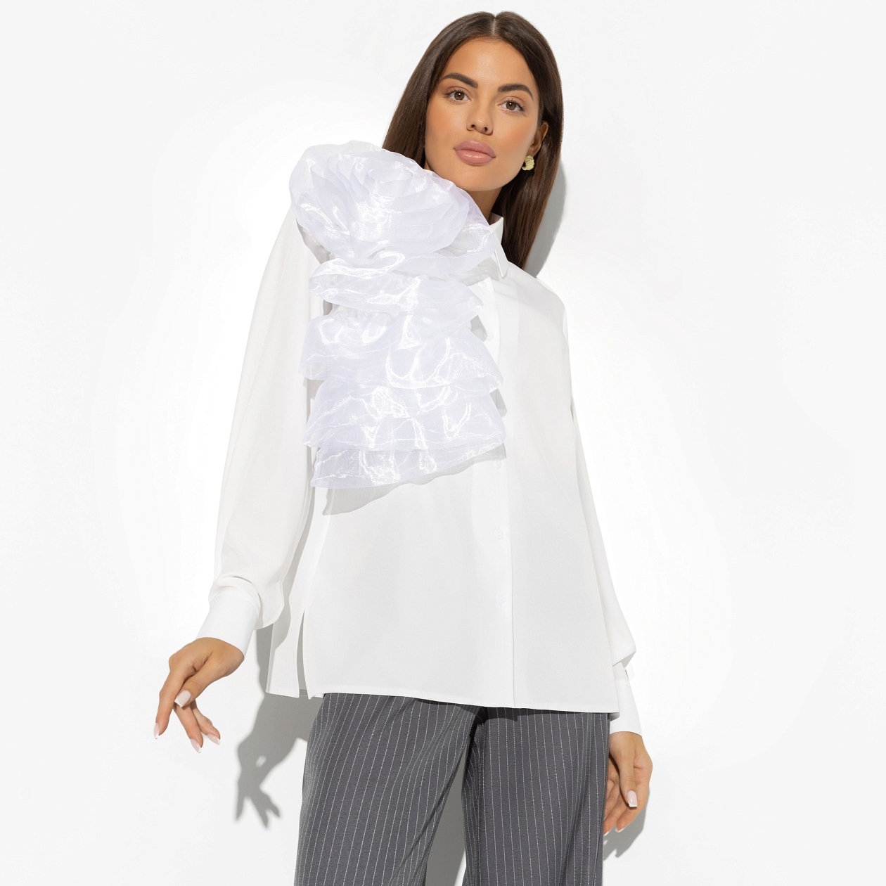 Блуза Феерия от кутюр (style). Состав: 95% п/э, 5% эластан