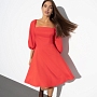 Платье Мисс Великолепие (passion red). Состав: 65% п/э, 30% вискоза, 5% эластан